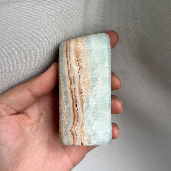 Caribbean Calcite Freeform Crystal #3 - Picture 2 of 7